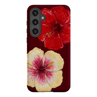 Hibiscus Flower Printed Phone Cases Samsung Galaxy S24 Plus / Armoured by BG. Studio - The Dairy