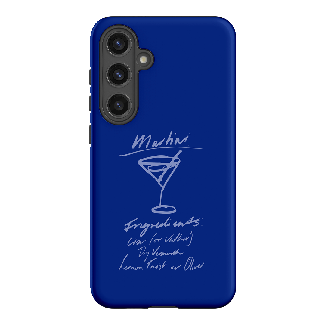 Martini Mood Blue Printed Phone Cases Samsung Galaxy S24 Plus / Armoured by The Dairy - The Dairy