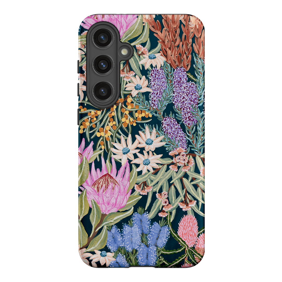 Moonlit Floral Printed Phone Cases Samsung Galaxy S24 Plus / Armoured by Amy Gibbs - The Dairy
