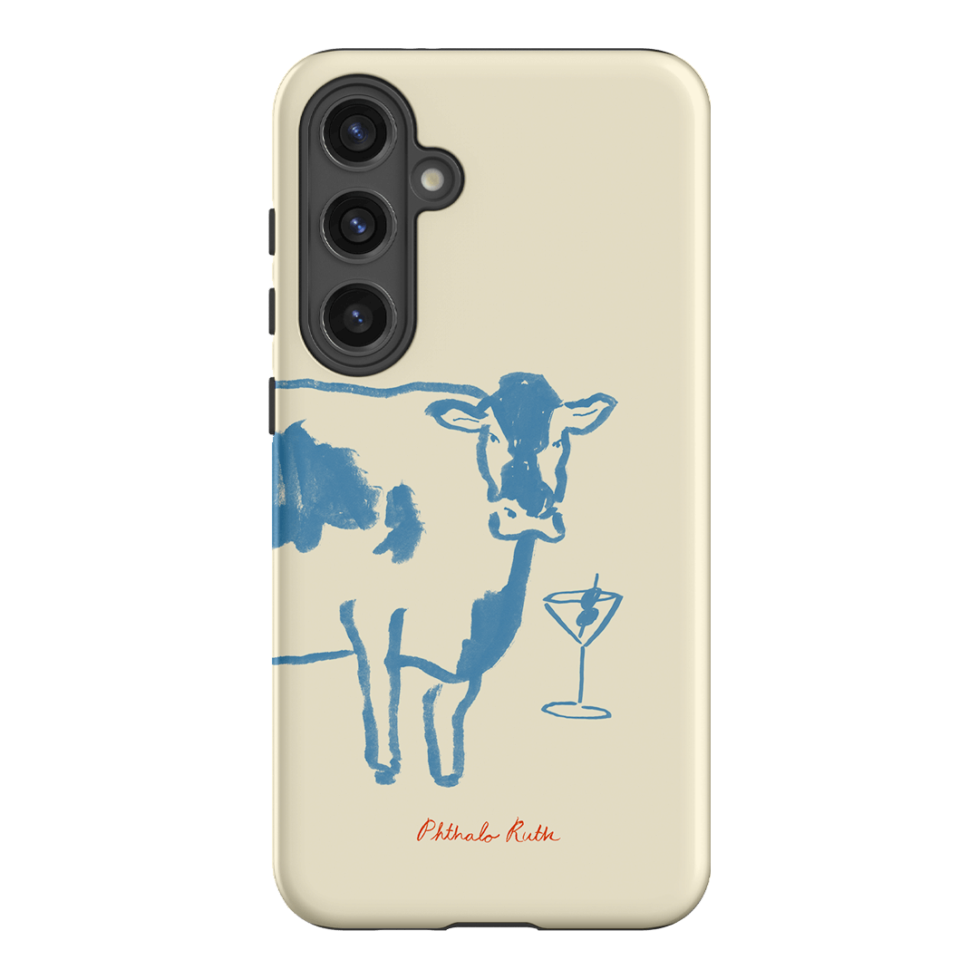 Mootini Blue Printed Phone Cases by Phthalo Ruth - The Dairy