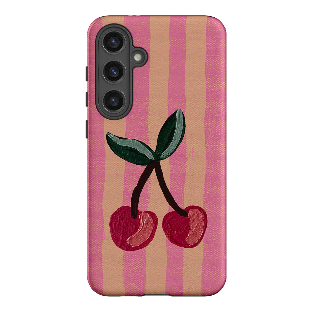 Cherry On Top Printed Phone Cases Samsung Galaxy S24 Plus / Armoured by Amy Gibbs - The Dairy