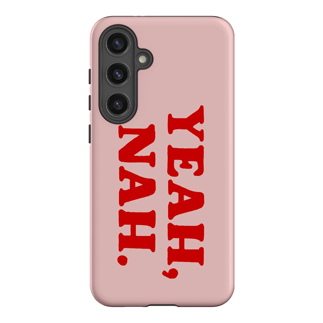 Yeah Nah Printed Phone Cases Samsung Galaxy S24 Plus / Armoured by Jasmine Dowling - The Dairy