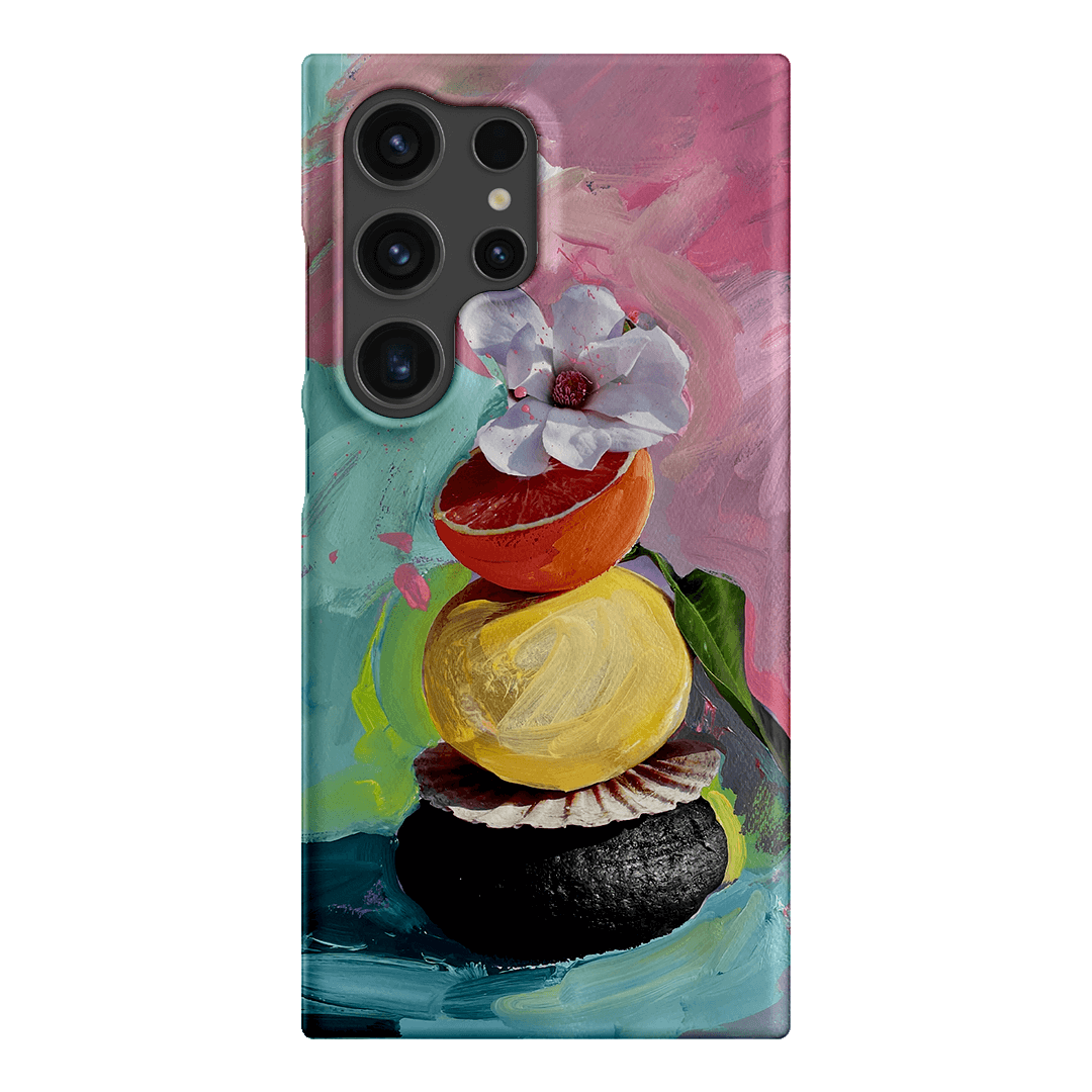 Pink Splash Printed Phone Cases Samsung Galaxy S24 Ultra / Snap by Nicole Nelius - The Dairy