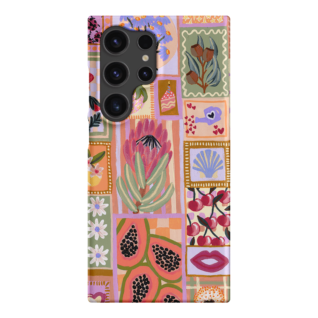 Summer Postcards Printed Phone Cases Samsung Galaxy S24 Ultra / Armoured by Amy Gibbs - The Dairy