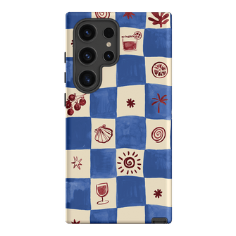Afternoon Mezze Cornflower Printed Phone Cases Samsung Galaxy S24 Ultra / Armoured by Charlie Taylor - The Dairy