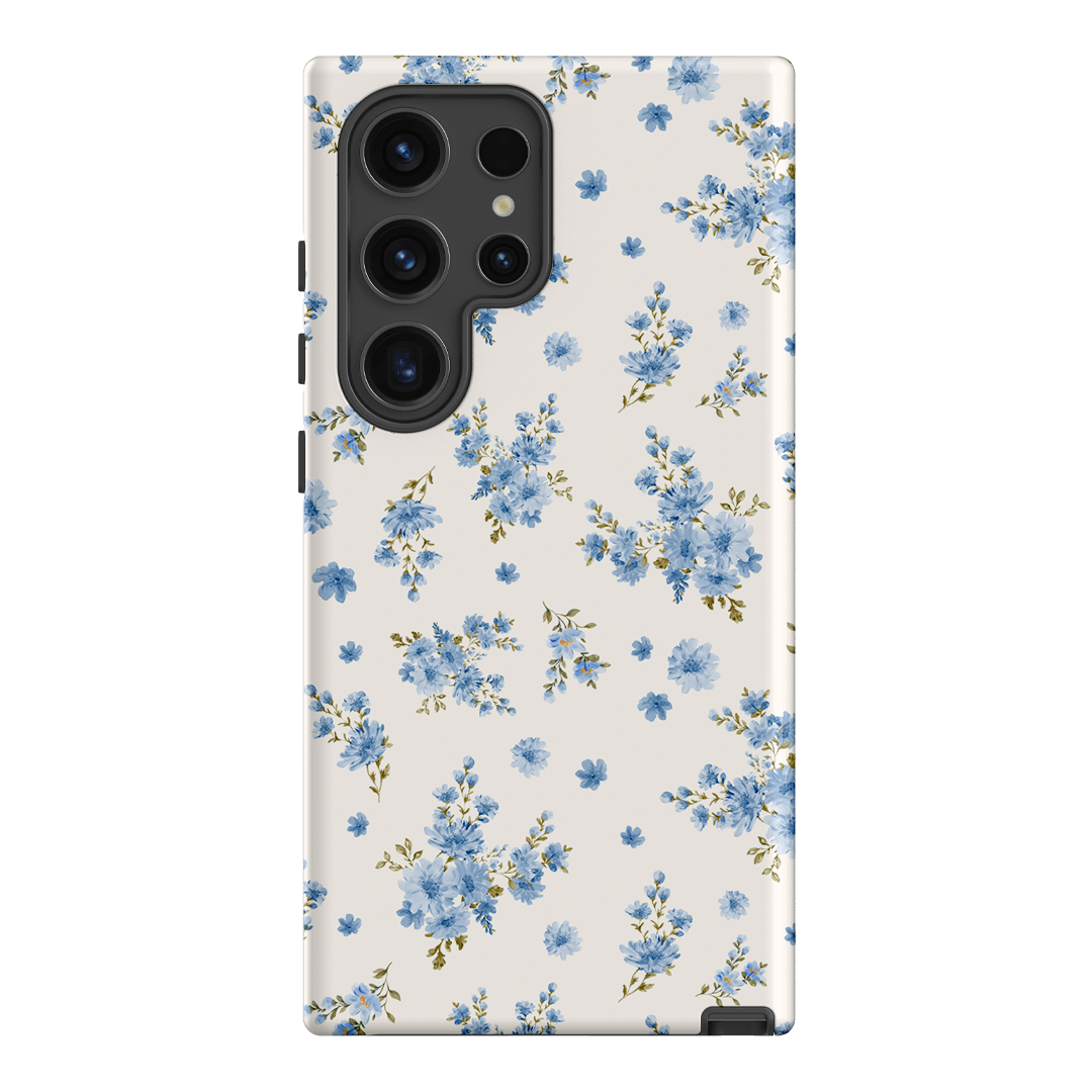 Blue Meadow Printed Phone Cases Samsung Galaxy S24 Ultra / Armoured by Kasiags Art - The Dairy