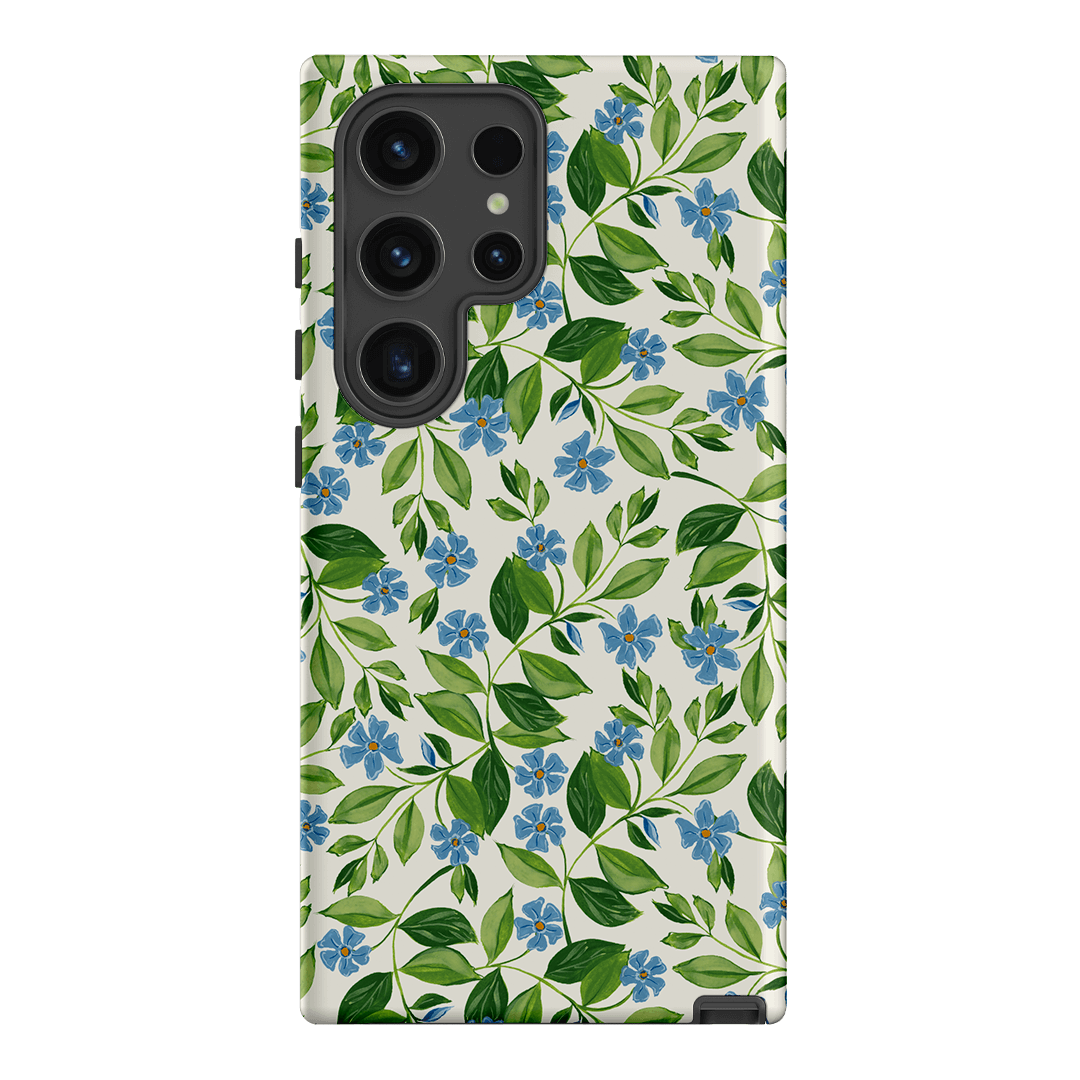 Blue Vines Printed Phone Cases Samsung Galaxy S24 Ultra / Armoured by Ellie Mae - The Dairy