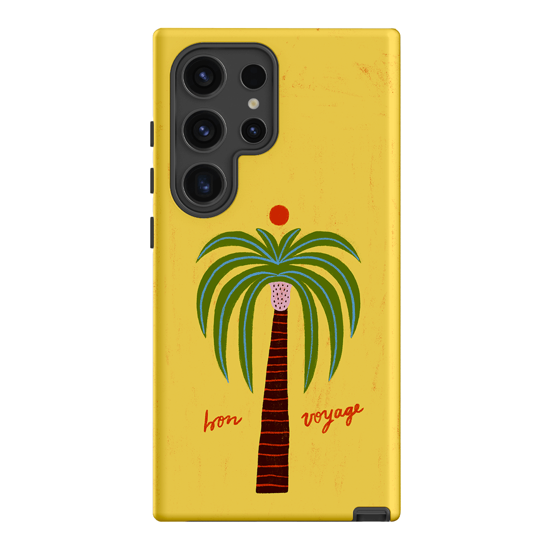 Bon Voyage Yellow Printed Phone Cases Samsung Galaxy S24 Ultra / Armoured by Marie Fauritte - The Dairy