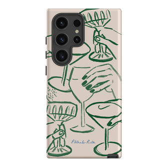 Cheers Printed Phone Cases Samsung Galaxy S24 Ultra / Armoured by Phthalo Ruth - The Dairy