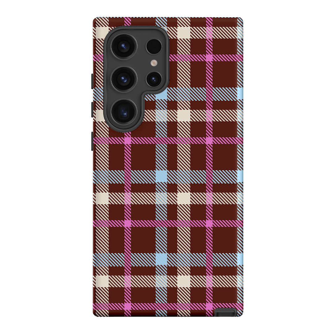 Confetti Plaid Printed Phone Cases Samsung Galaxy S24 Ultra / Armoured by The Dairy - The Dairy