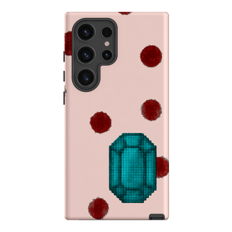 December Turquoise Printed Phone Cases Samsung Galaxy S24 Ultra / Armoured by Joiana - The Dairy