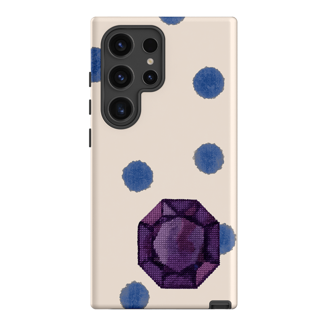 February Amethyst Printed Phone Cases Samsung Galaxy S24 Ultra / Armoured by Joiana - The Dairy
