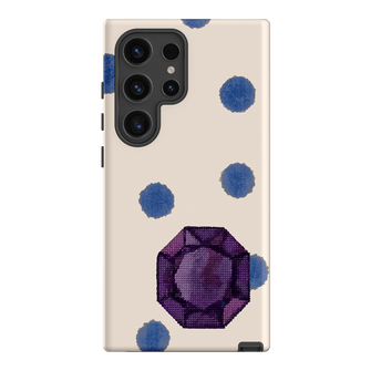 February Amethyst Printed Phone Cases Samsung Galaxy S24 Ultra / Armoured by Joiana - The Dairy