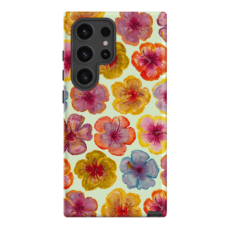 Hibiscus Holiday Sorbet Printed Phone Cases Samsung Galaxy S24 Ultra / Armoured by BG. Studio - The Dairy