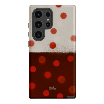 Ladybug Polka Dot Printed Phone Cases Samsung Galaxy S24 Ultra / Armoured by Jasmine Dowling - The Dairy