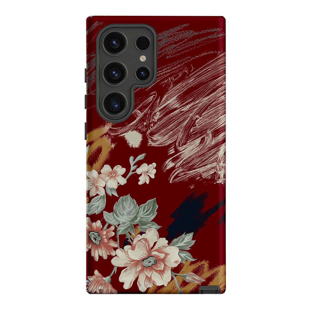 Love Floral Printed Phone Cases Samsung Galaxy S24 Ultra / Armoured by Desmond & Dempsey - The Dairy