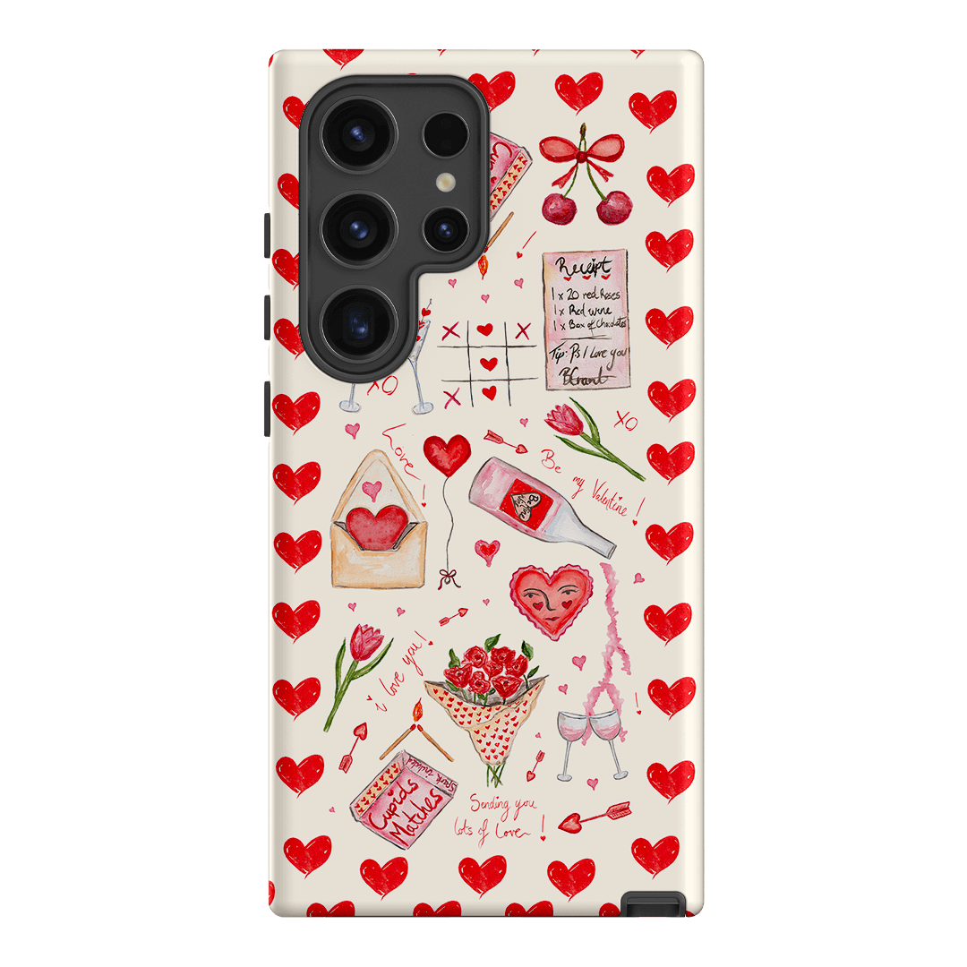 Love Note Printed Phone Cases Samsung Galaxy S24 Ultra / Armoured by BG. Studio - The Dairy