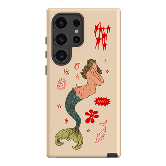 Mimi Cream Printed Phone Cases Samsung Galaxy S24 Ultra / Armoured by Easty Beasty - The Dairy