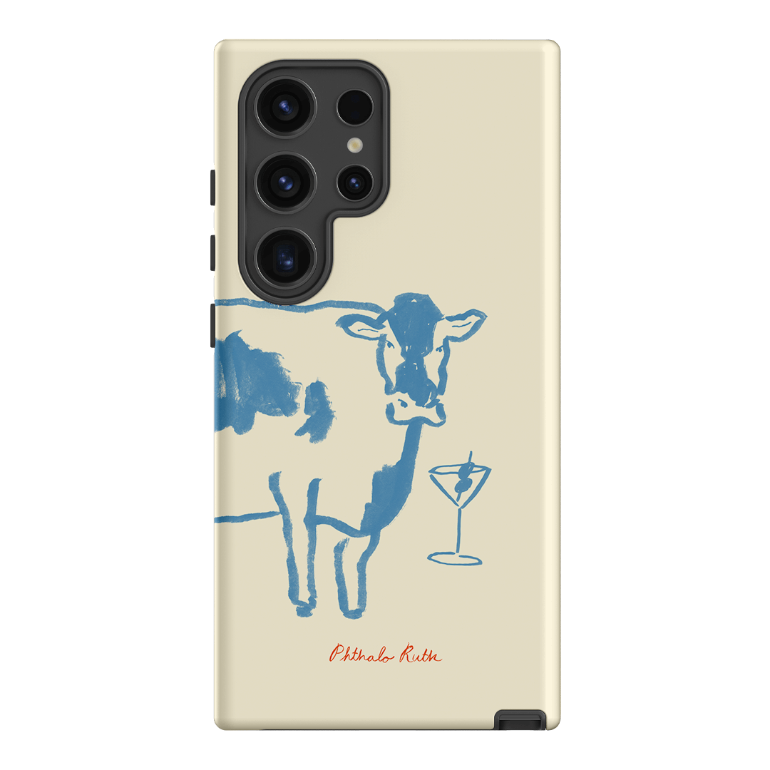 Mootini Blue Printed Phone Cases by Phthalo Ruth - The Dairy