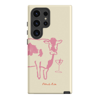 Mootini Pink Printed Phone Cases Samsung Galaxy S24 Ultra / Armoured by Phthalo Ruth - The Dairy