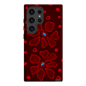 Painted Petal Rouge Printed Phone Cases Samsung Galaxy S24 Ultra / Armoured by BG. Studio - The Dairy