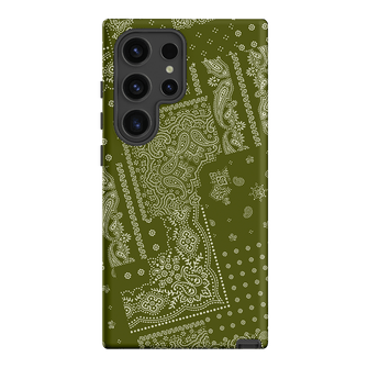 Paisley Fern Printed Phone Cases Samsung Galaxy S24 Ultra / Armoured by The Dairy - The Dairy