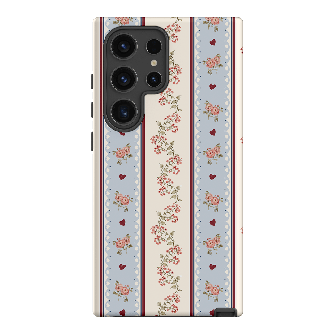 Pastel Stripe Printed Phone Cases Samsung Galaxy S24 Ultra / Armoured by Kasiags Art - The Dairy