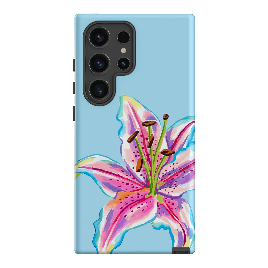 Sky Lily Printed Phone Cases Samsung Galaxy S24 Ultra / Armoured by Femke Studio - The Dairy