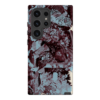Tippi Blue Printed Phone Cases Samsung Galaxy S24 Ultra / Armoured by Desmond & Dempsey - The Dairy