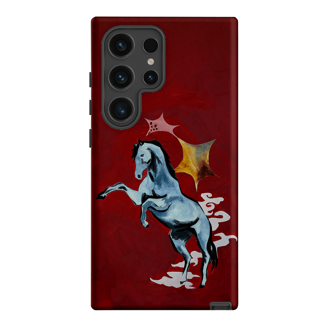 Year Of The Horse Printed Phone Cases Samsung Galaxy S24 Ultra / Armoured by Lisa Hu - The Dairy
