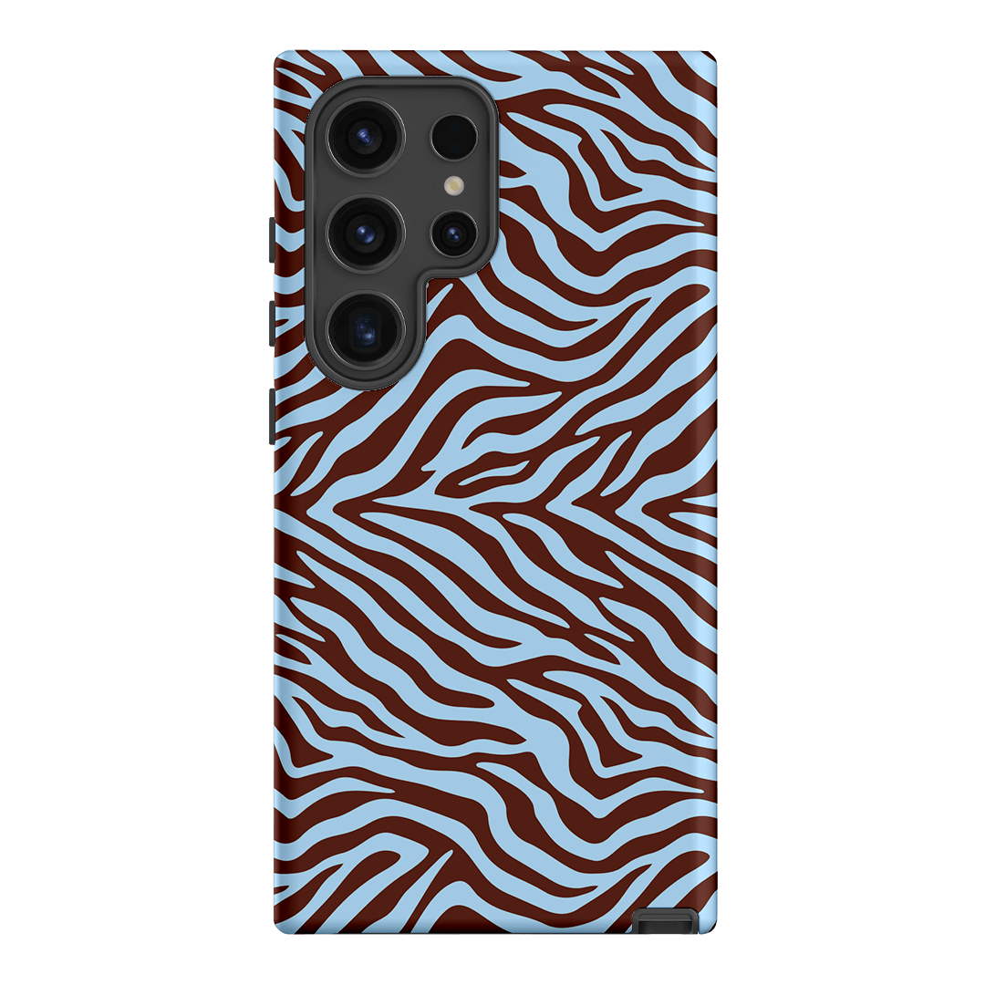 Zebra Haze Printed Phone Cases Samsung Galaxy S24 Ultra / Armoured by The Dairy - The Dairy