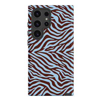 Zebra Haze Printed Phone Cases Samsung Galaxy S24 Ultra / Armoured by The Dairy - The Dairy