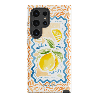 Dolce Far Niente Printed Phone Cases Samsung Galaxy S24 Ultra / Armoured by Cass Deller - The Dairy
