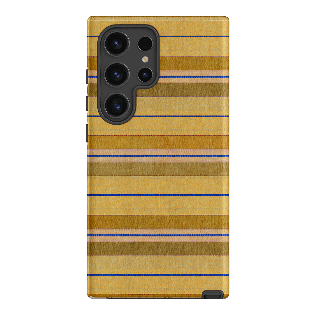 Golden Stripe Printed Phone Cases Samsung Galaxy S24 Ultra / Armoured by Fenton & Fenton - The Dairy