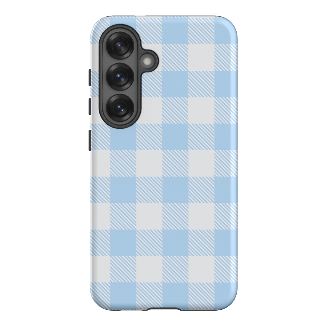Cloud Plaid Printed Phone Cases Samsung Galaxy S25 / Armoured by The Dairy - The Dairy