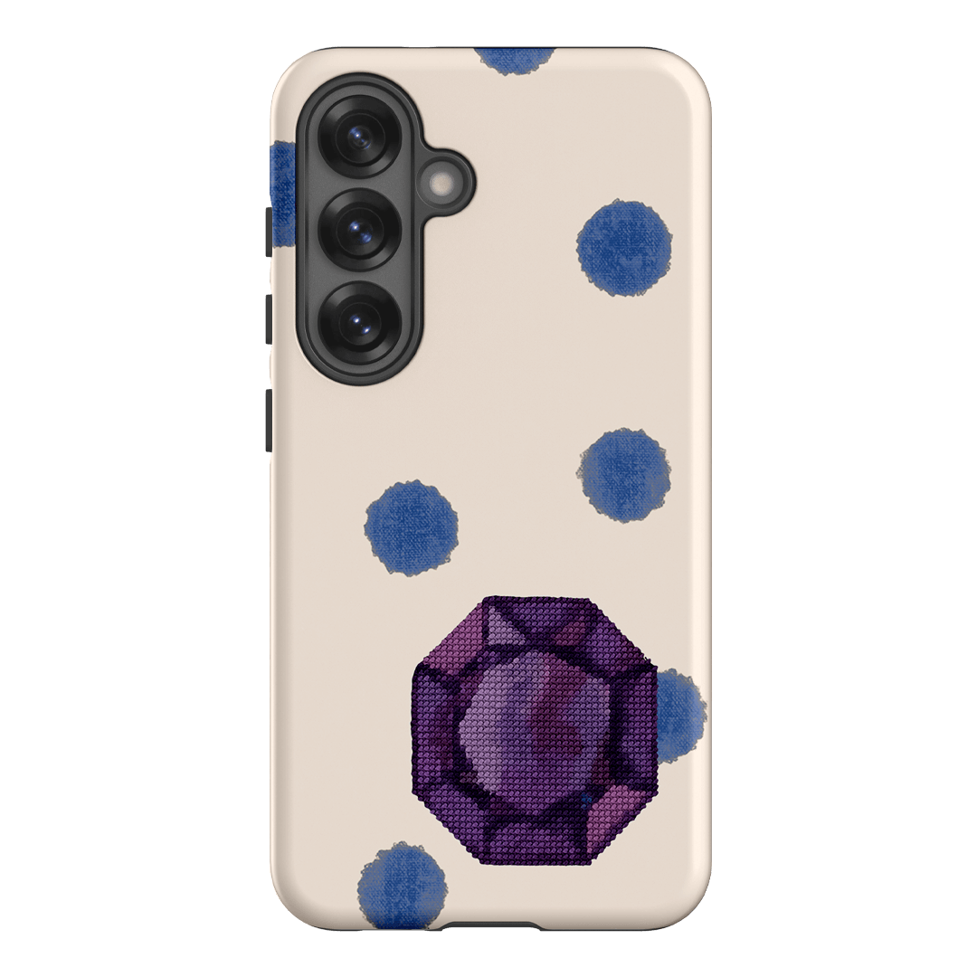 February Amethyst Printed Phone Cases Samsung Galaxy S25 / Armoured by Joiana - The Dairy
