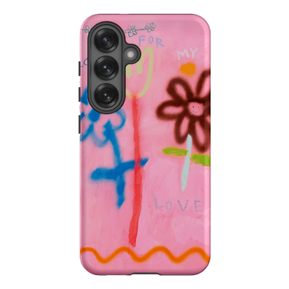 Flowers Printed Phone Cases Samsung Galaxy S25 / Armoured by Kate Eliza - The Dairy