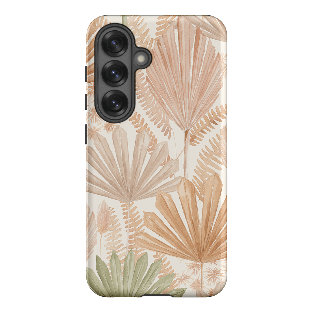 Golden Palm Printed Phone Cases Samsung Galaxy S25 / Armoured by Cass Deller - The Dairy