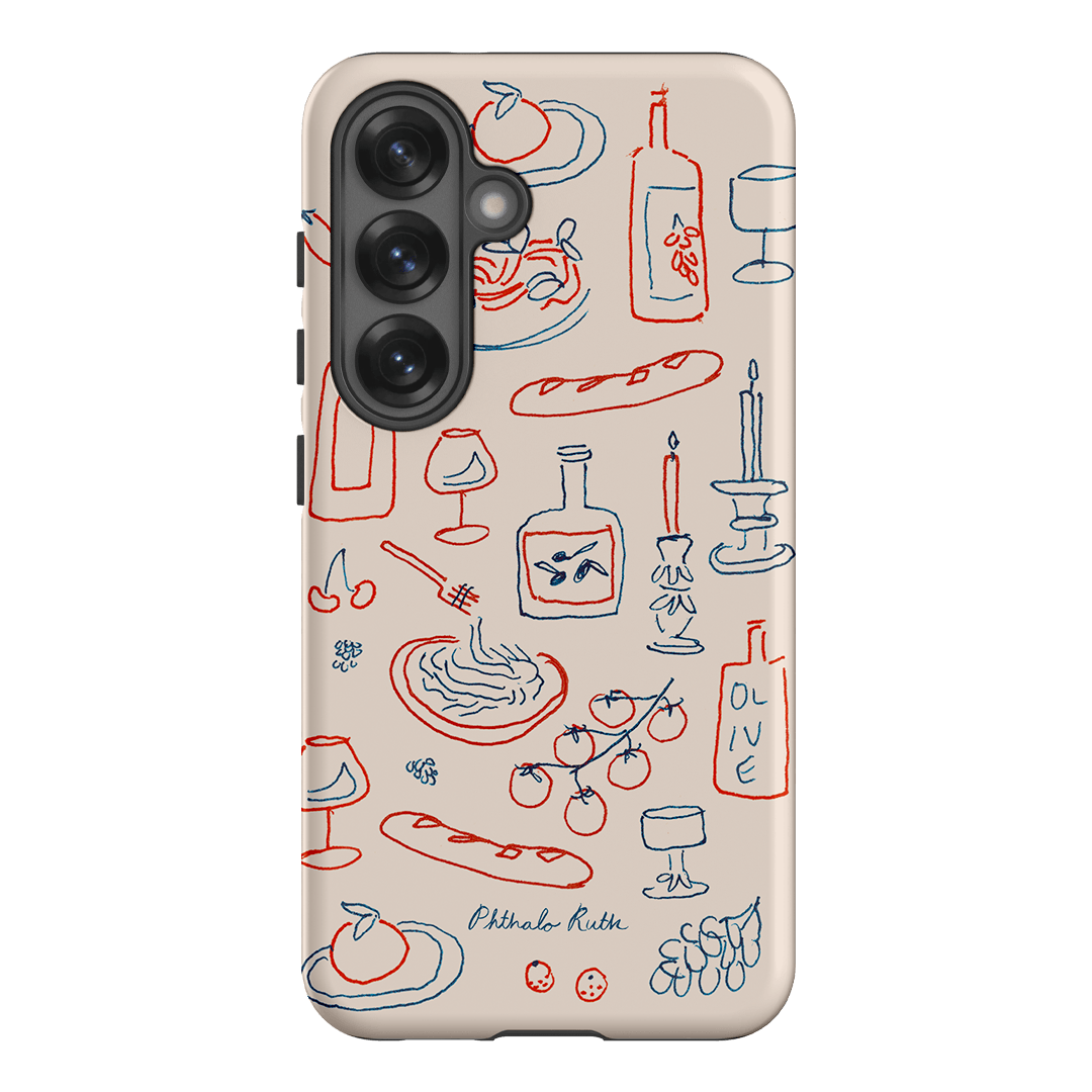 Italian Fare Printed Phone Cases Samsung Galaxy S25 / Armoured by Phthalo Ruth - The Dairy