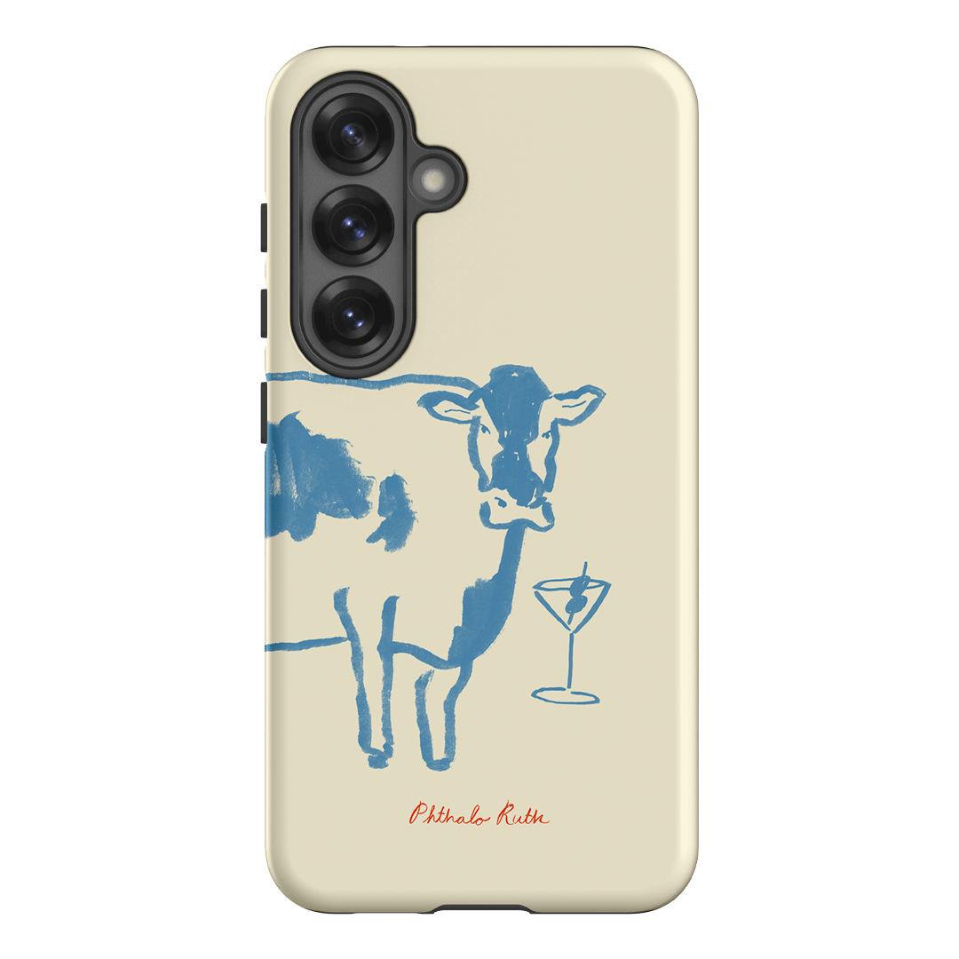 Mootini Blue Printed Phone Cases by Phthalo Ruth - The Dairy