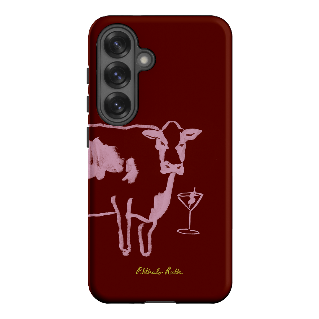 Mootini Berry Printed Phone Cases Samsung Galaxy S25 / Armoured by Phthalo Ruth - The Dairy