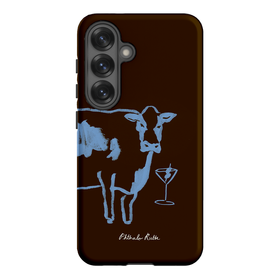 Mootini Espresso Printed Phone Cases Samsung Galaxy S25 / Armoured by Phthalo Ruth - The Dairy