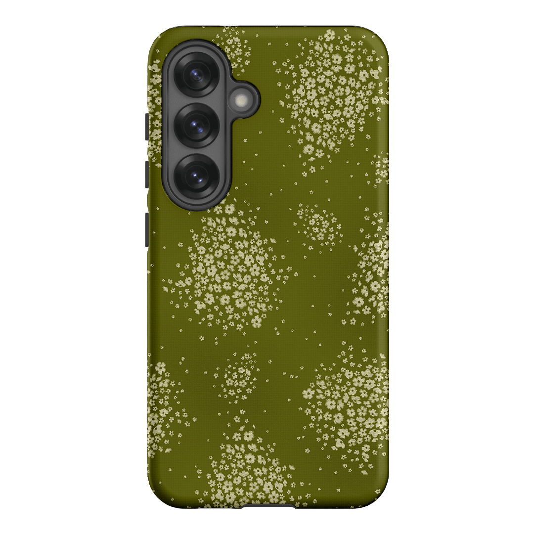Olive Bloom Printed Phone Cases Samsung Galaxy S25 / Armoured by Veronica Tucker - The Dairy