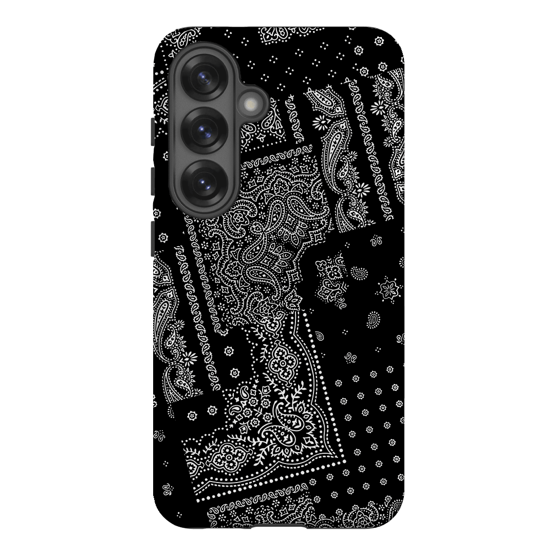 Paisley Noir Printed Phone Cases Samsung Galaxy S25 / Armoured by The Dairy - The Dairy