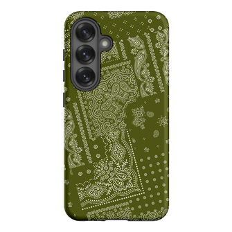 Paisley Fern Printed Phone Cases Samsung Galaxy S25 / Armoured by The Dairy - The Dairy