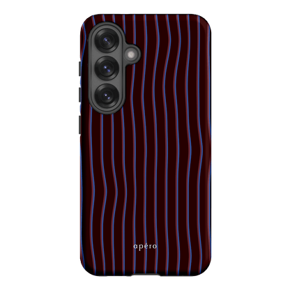 Panama Burgundy Printed Phone Cases Samsung Galaxy S25 / Armoured by Apero - The Dairy