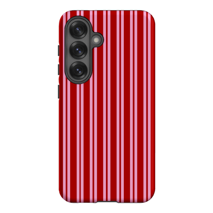 Punch Stripes Printed Phone Cases Samsung Galaxy S25 / Armoured by The Dairy - The Dairy