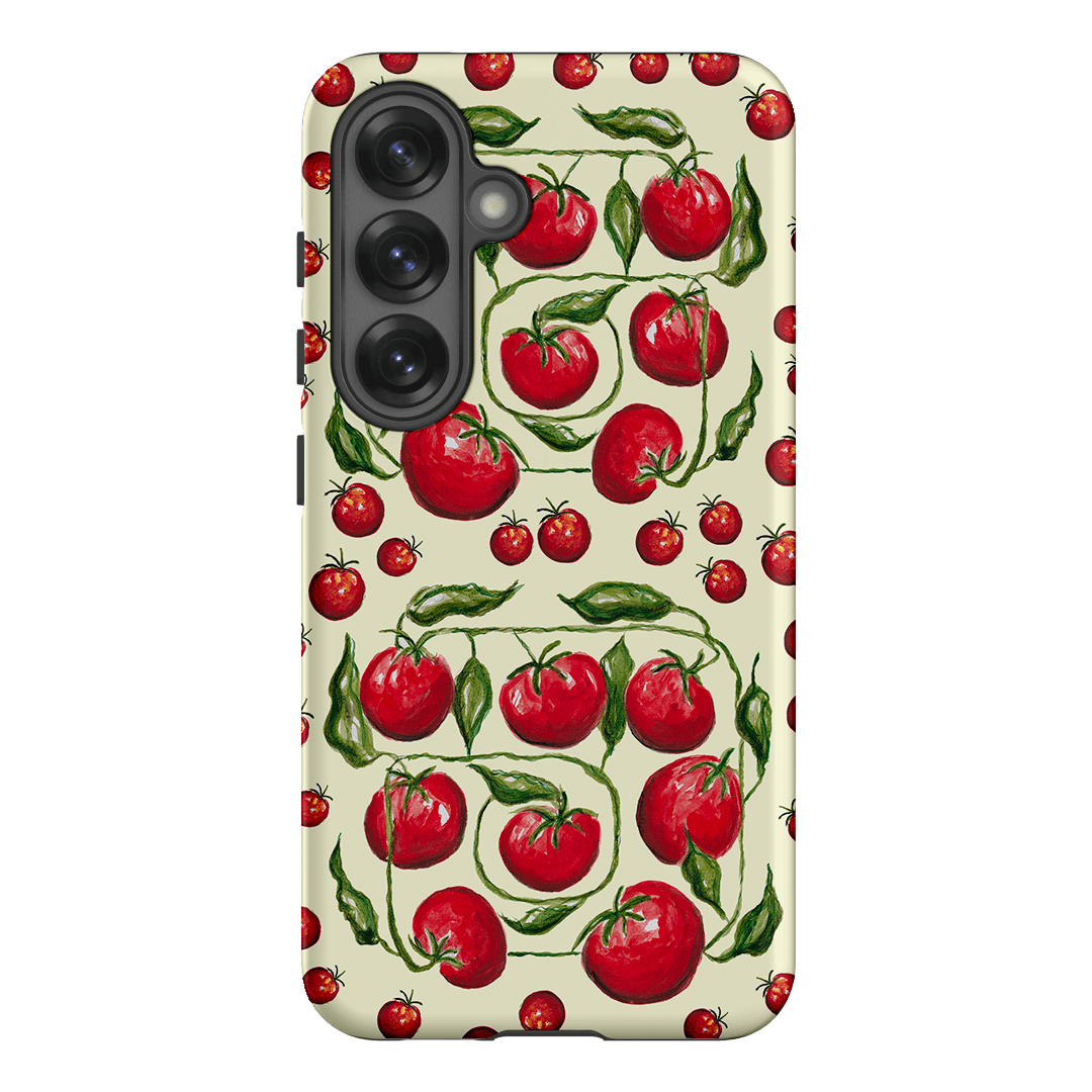 Red Tomatoes Printed Phone Cases Samsung Galaxy S25 / Armoured by BG. Studio - The Dairy