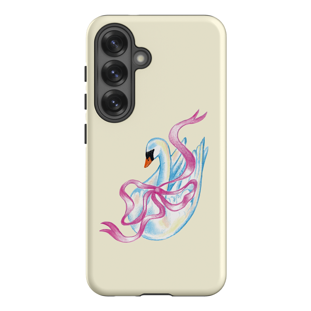 Satin Swan Printed Phone Cases Samsung Galaxy S25 / Armoured by Femke Studio - The Dairy
