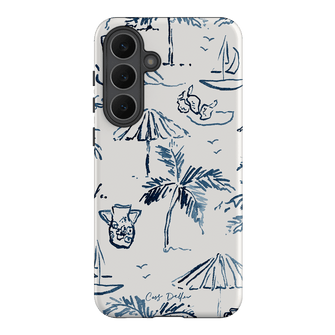 Balmy Blue Printed Phone Cases Samsung Galaxy S25 FE / Armoured by Cass Deller - The Dairy